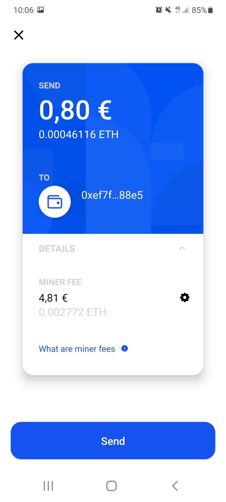 coinbase pending receive
