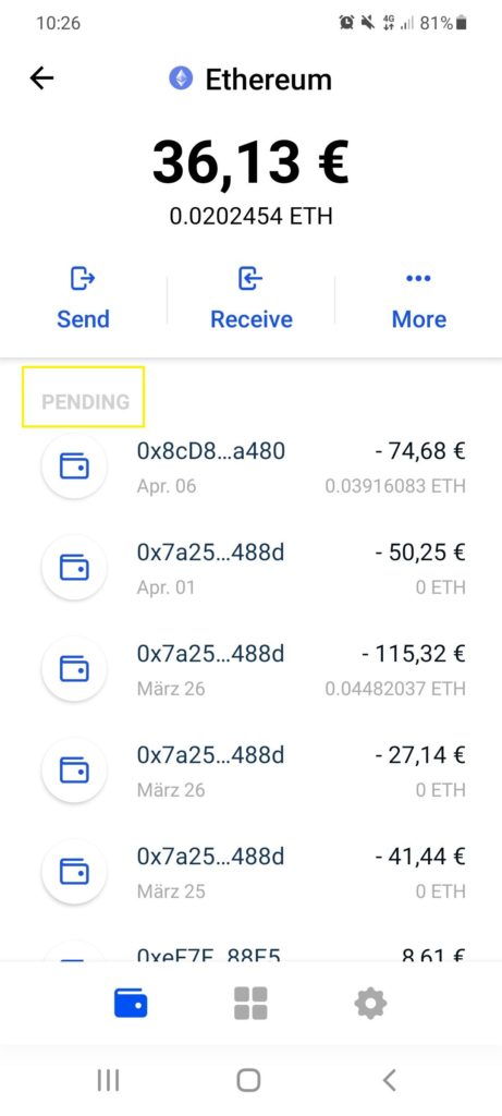 coinbasewallet-pending-status-kreis